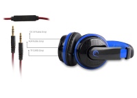 Snopy Rampage SN-RBT7 Oyuncu Mavi Bluetooth Kulaklık KABLOSUZ KULAKLIK - 1